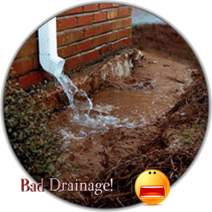 bad drainage